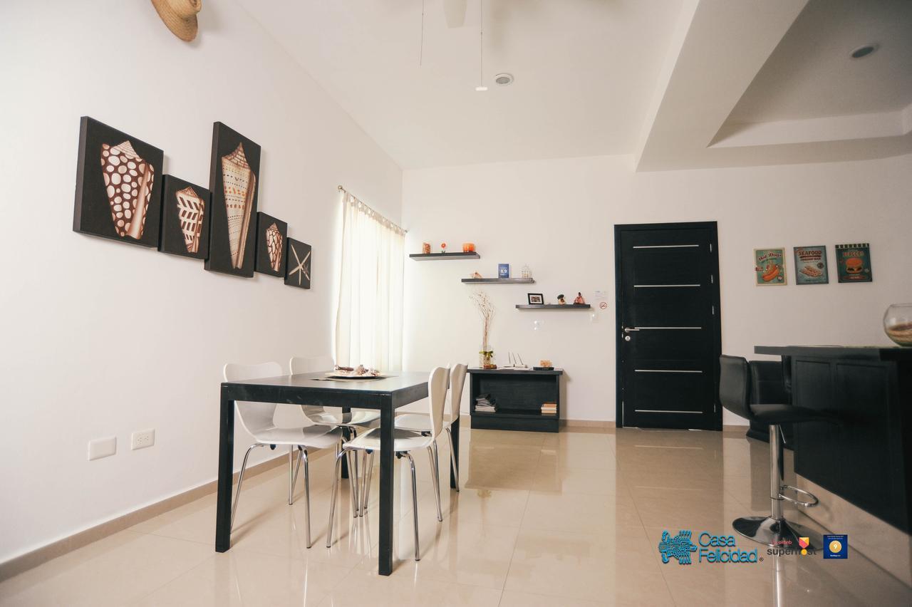 Casa Felicidad Apartment Playa del Carmen Eksteriør billede